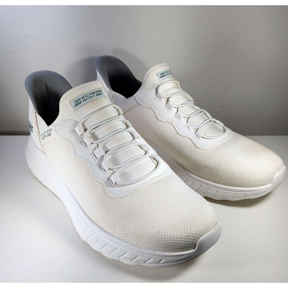 Skechers BOBS Slip-ins Men’s 11 Off White Casual Comfort Shoes